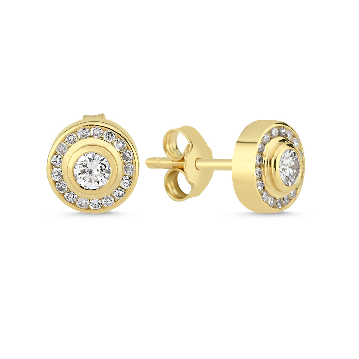 0,40 Karat Vintage Pırlanta Küpe