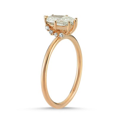 0.90 Carat Oval Diamond Ring