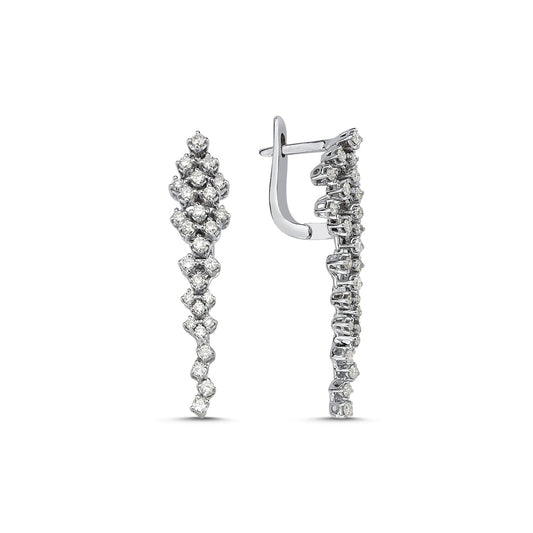 1,00ct Pırlanta Küpe