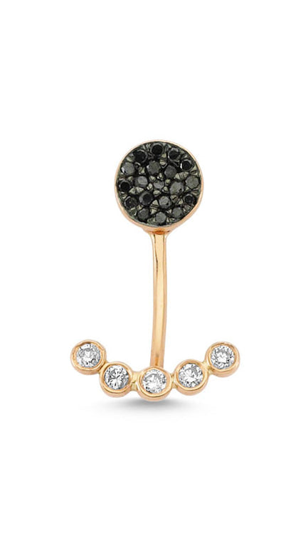 Cher Noir Earcuff