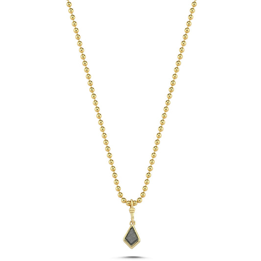 Salt &amp; Pepper Kite Necklace