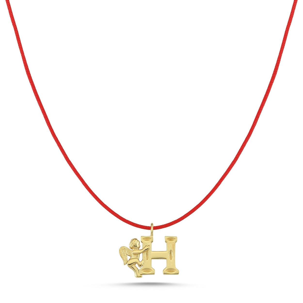 An Angel Letter Necklace