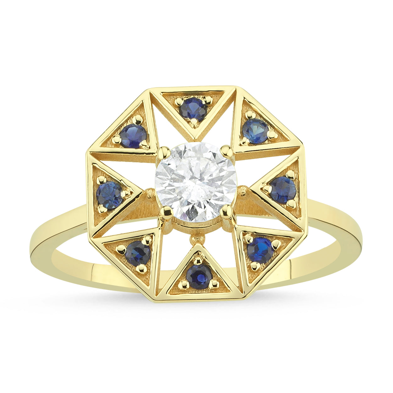 Colette Sapphire &amp; Diamond Ring