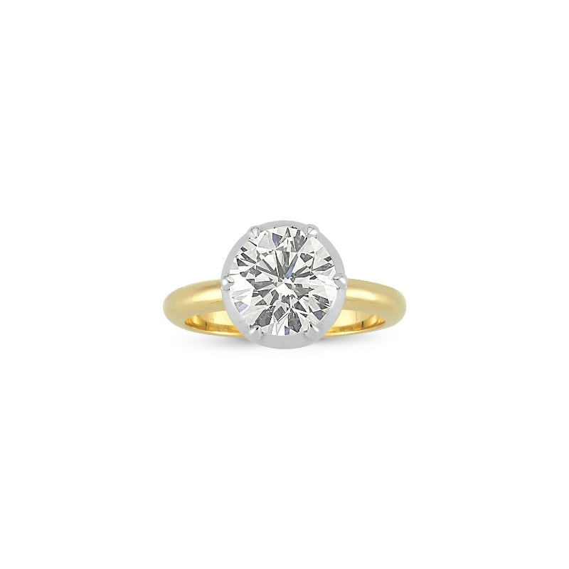 2.00 Carat Solitaire Diamond Ring Exceptional Series