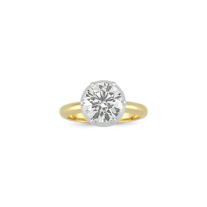 2.00 Carat Solitaire Diamond Ring Exceptional Series