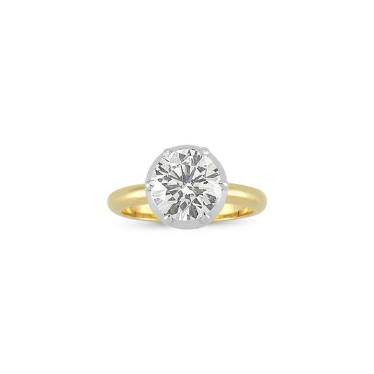 2.00 Carat Solitaire Diamond Ring Exceptional Series