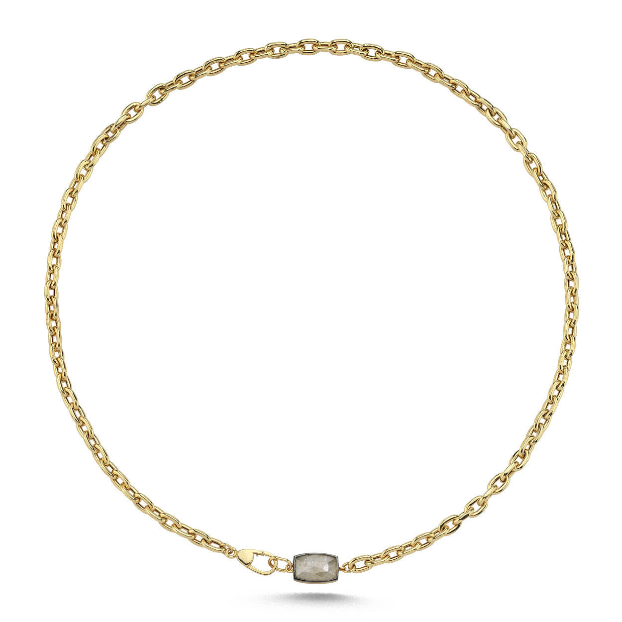 Salt&Pepper Cable Chain Kolye