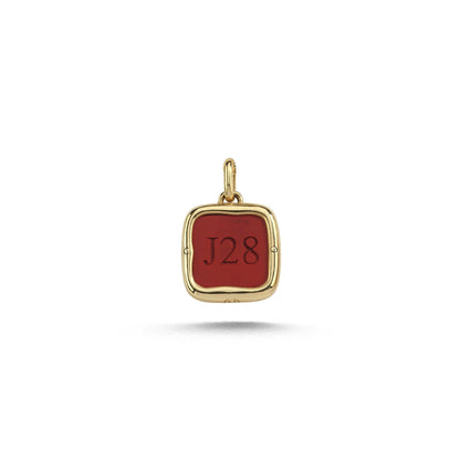 Love Letter Crystal No:1 Pendant Double Sided