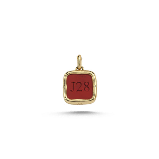 Love Letter Crystal No:1 Pendant Double Sided