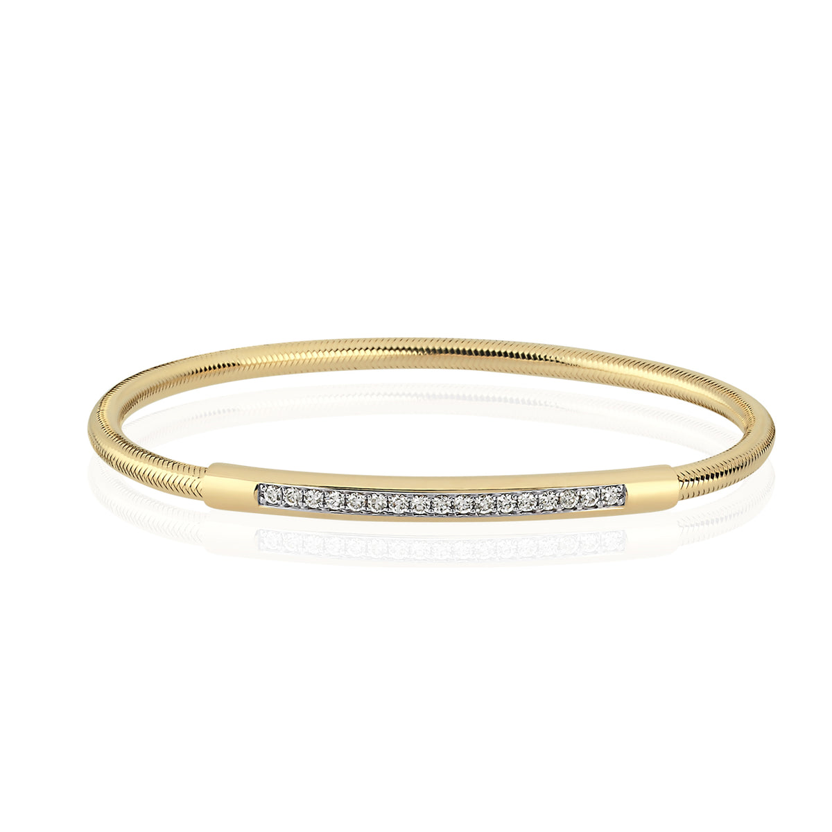 Rounded Omega Chain Diamond