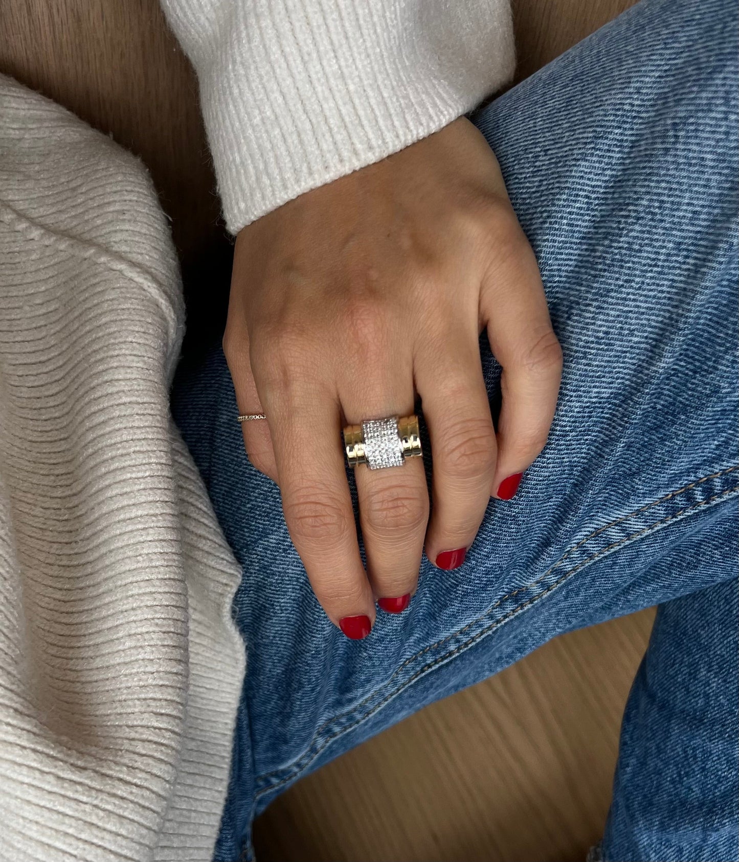 Eternal Cool Nova Pave Ring