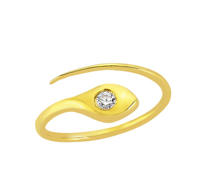 Snake Knuckle Ring