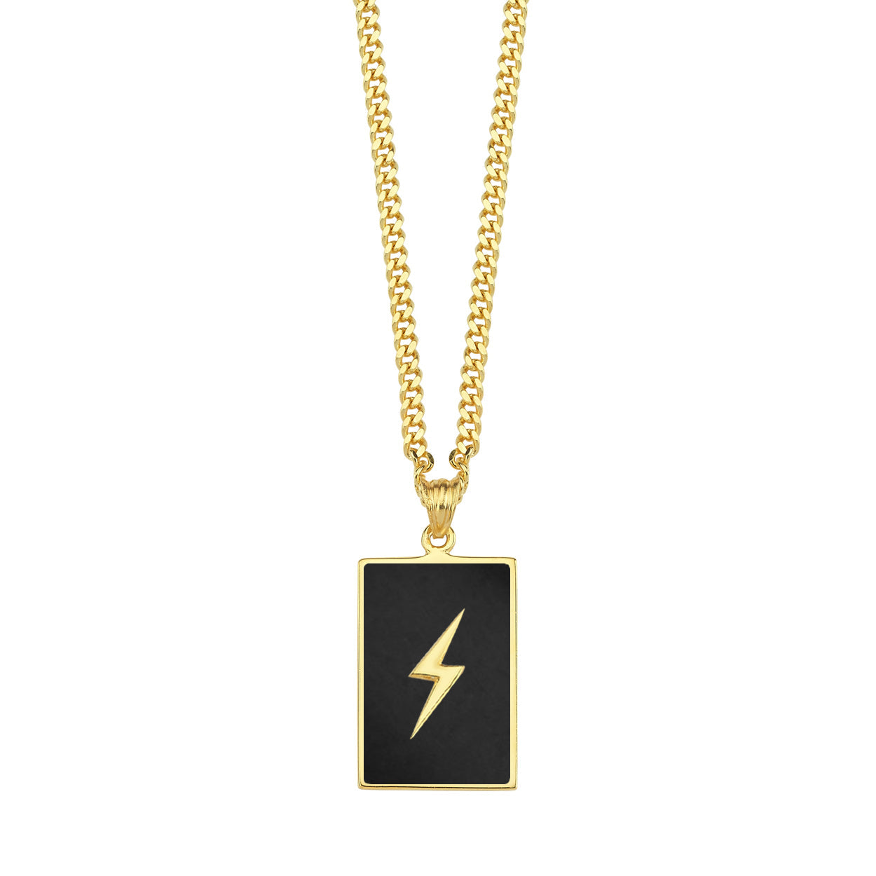Lightning Enameled Kolye Ucu