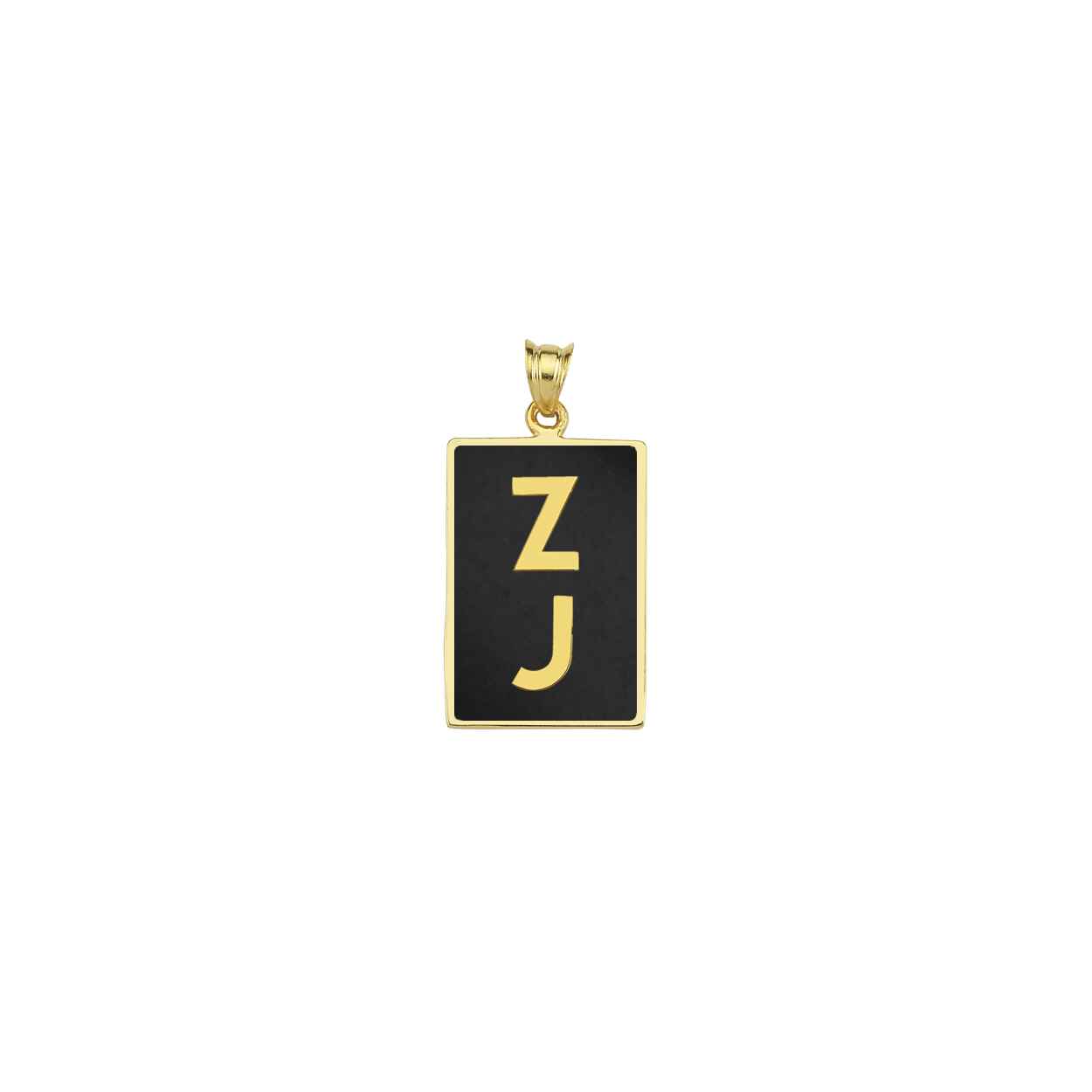 Alphabet II Enameled Kolye Ucu