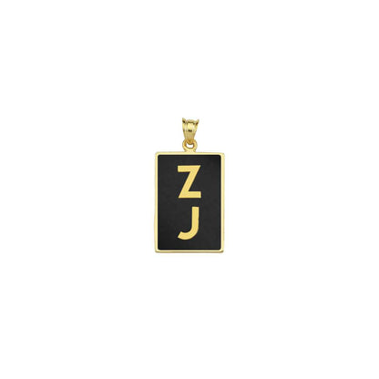 Alphabet II Enameled Kolye Ucu