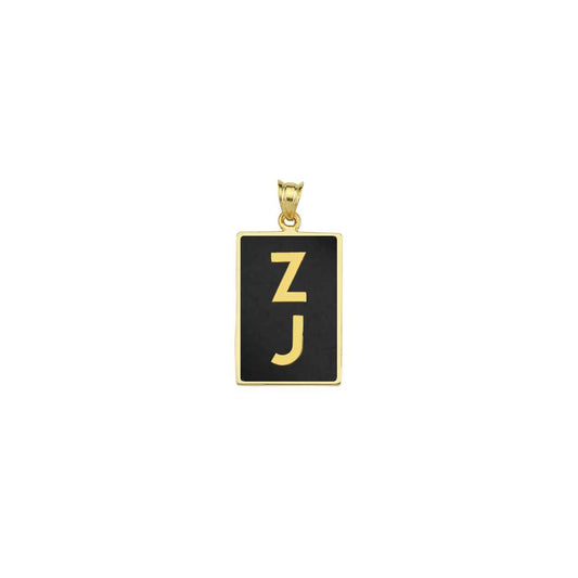 Alphabet II Enameled Kolye Ucu