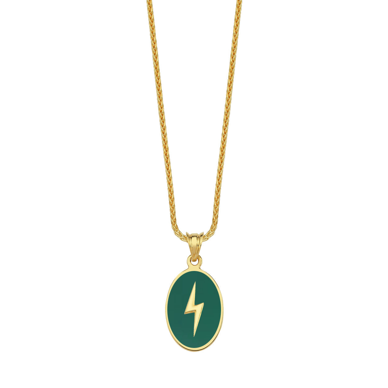 Lightning Enameled Kolye Ucu