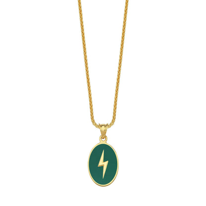 Lightning Enameled Kolye Ucu