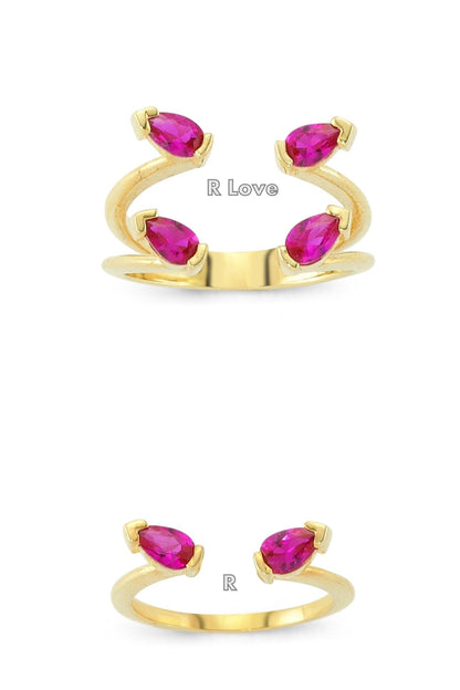 Rachels R Love Ring