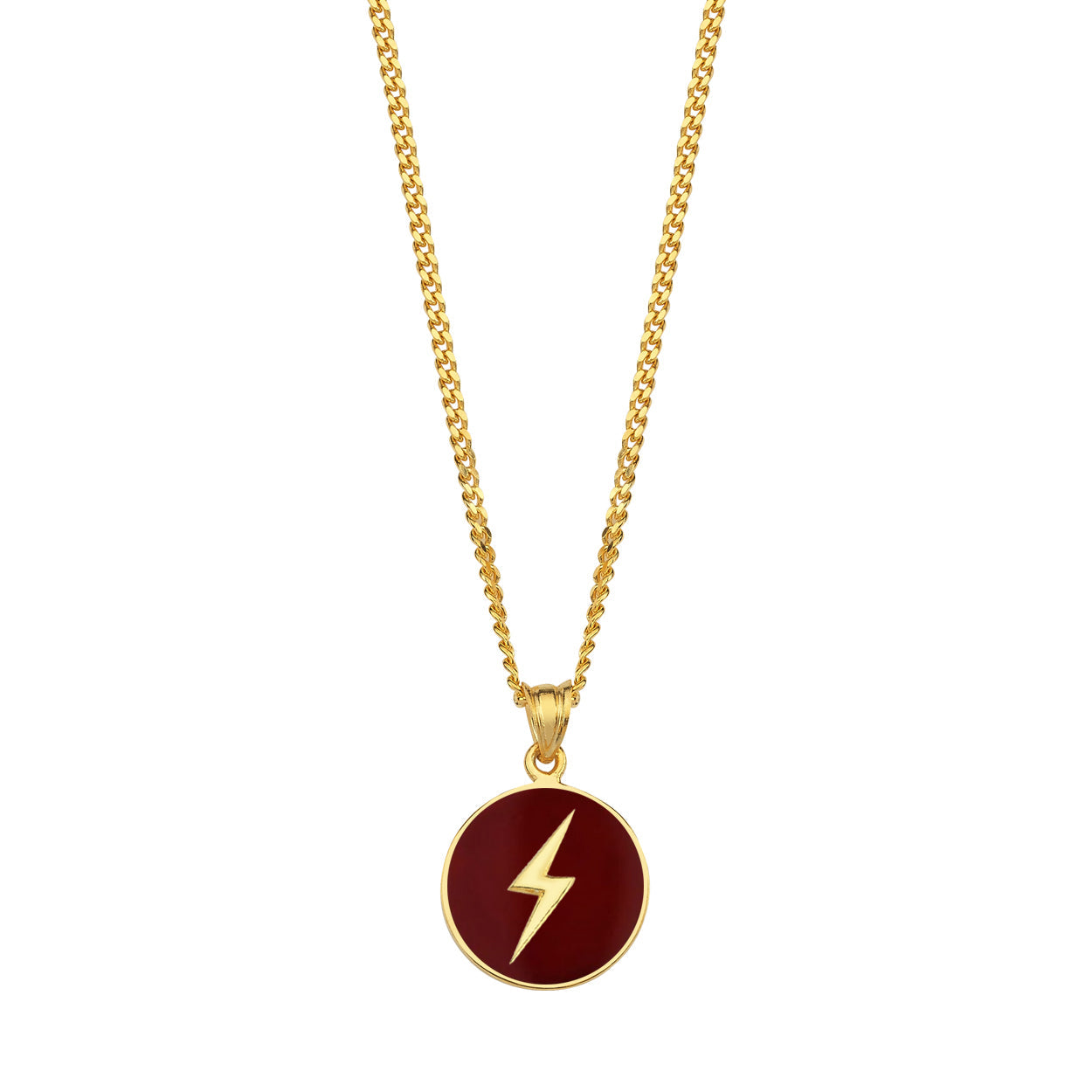 Lightning Enameled Kolye Ucu
