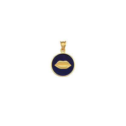 Galia Lip Enameled Kolye Ucu