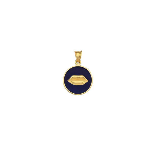 Galia Lip Enameled Kolye Ucu
