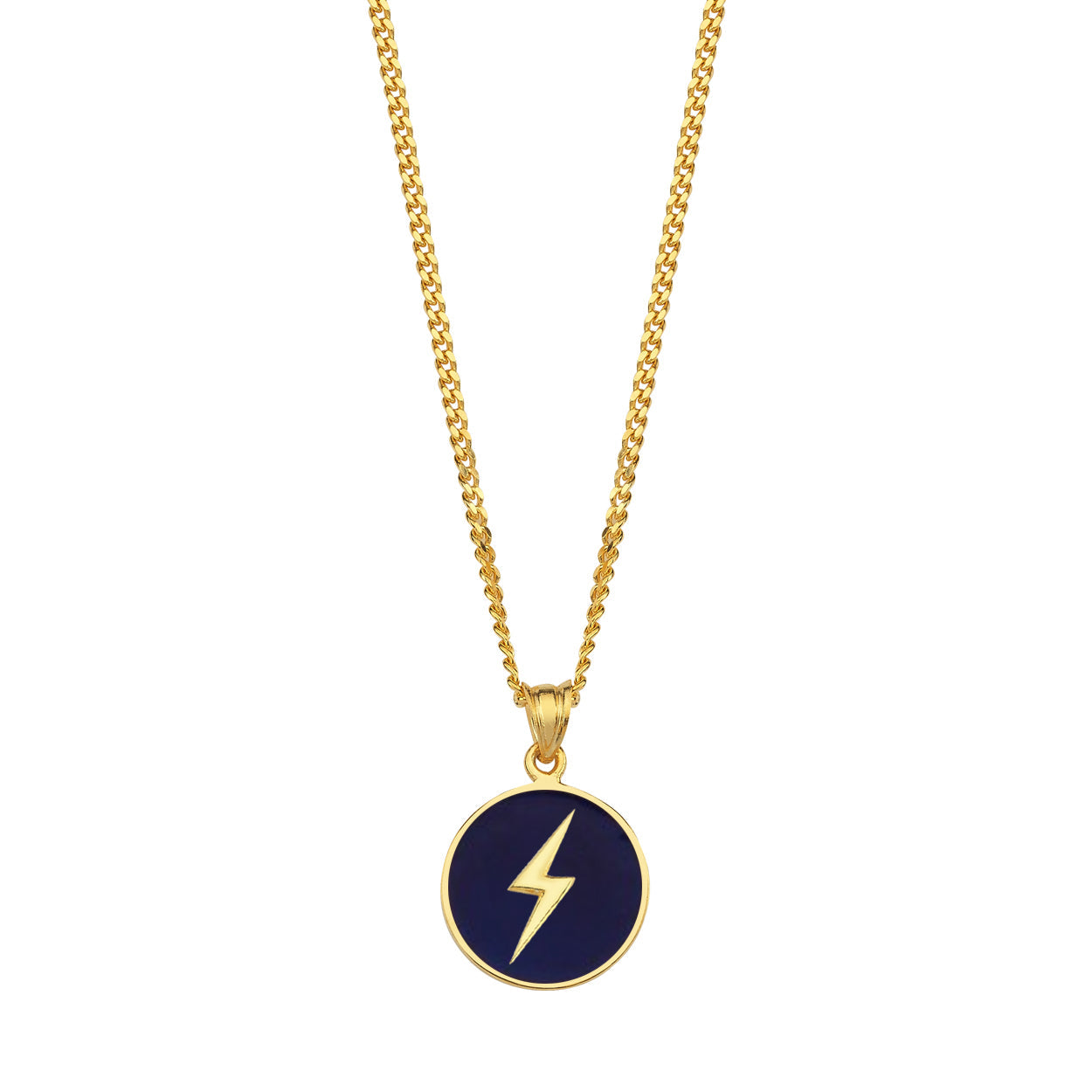 Lightning Enameled Kolye Ucu