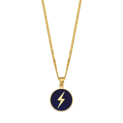 Lightning Enameled Kolye Ucu