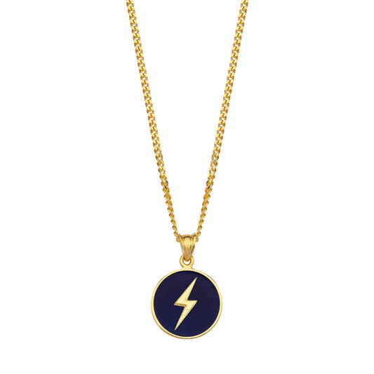 Lightning Enameled Kolye Ucu