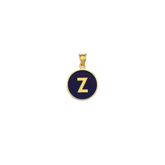 Alphabet Enameled Kolye Ucu