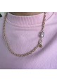 Salt&Pepper Cable Chain Kolye