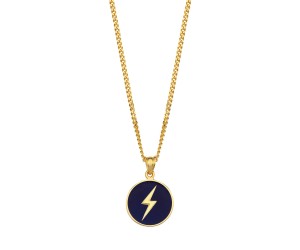 Lightning Enameled Kolye